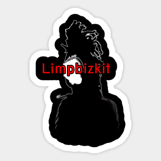 limpbizkit art Sticker